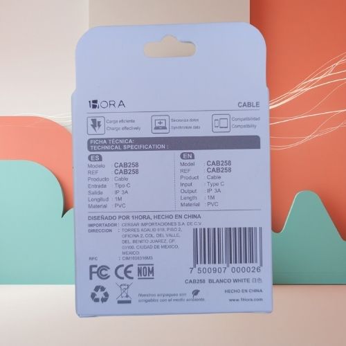 ⚡ Cable iPhone a Tipo-C | Carga Rápida & Transferencia Segura 🔌